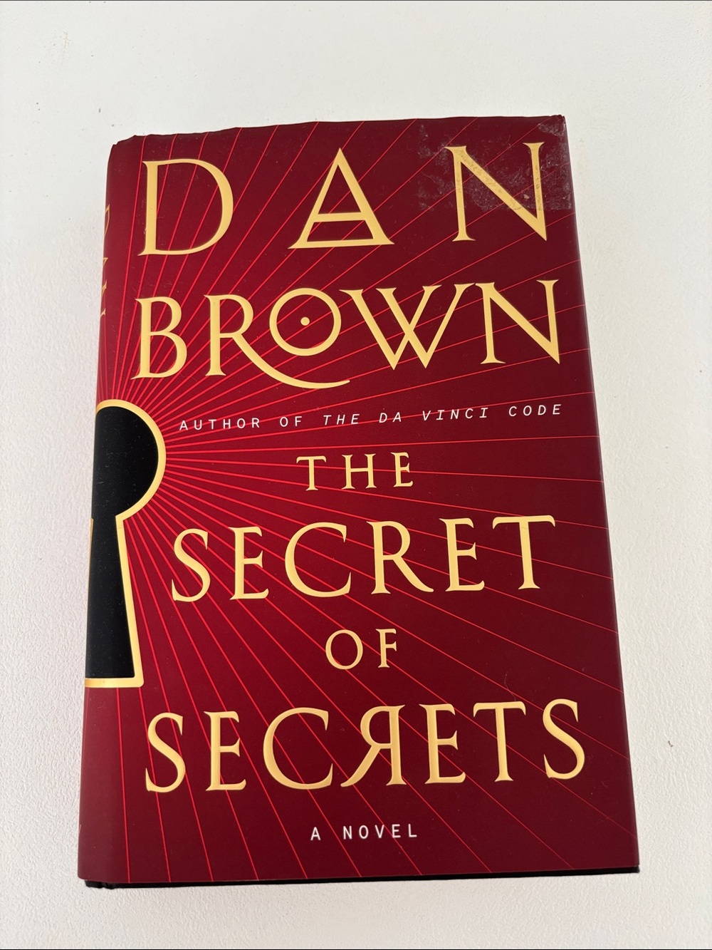 Dan Brown The Secret of Secrets - Red Hardcover Novel